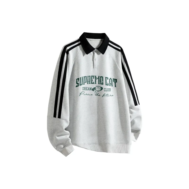 Supremo Cat Polo Shirts Unisex-4