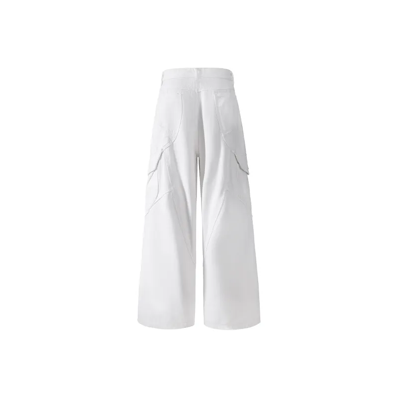 FALIAMS Jeans Unisex White-1
