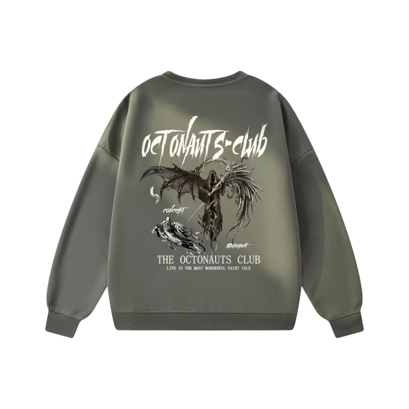 Small Columns Under The Sea Sweatshirt Unisex-10