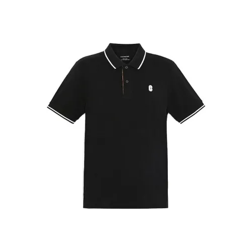 COACH FW22 Polo Shirt Men's Black