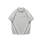 [Premium Waffle Knit]Light Gray (B Hearty Chest Logo)