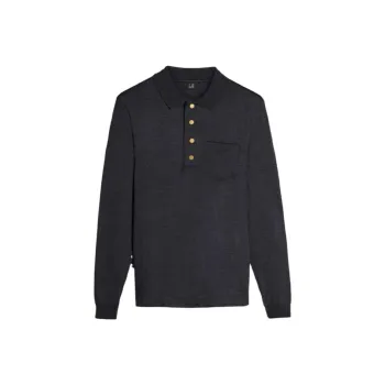Dunhill Polo Shirts Men Black