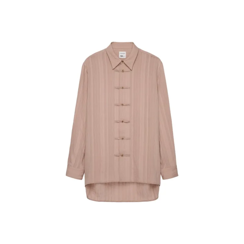 ZARA Shirts Men Purple-0