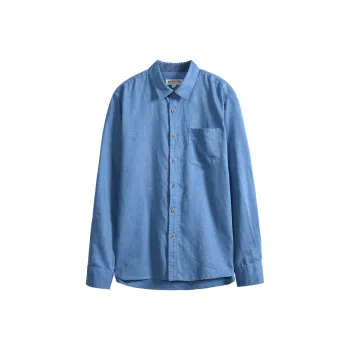 MCS Shirts Men Gray Blue