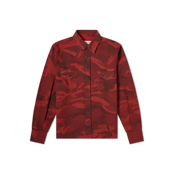SAINT LAURENT FW22 Shirt Men's Red