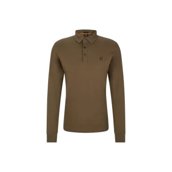HUGO BOSS Polo Shirts Men Dark Green