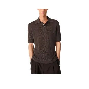Bottega Veneta Polo Shirt Men's Dark Brown