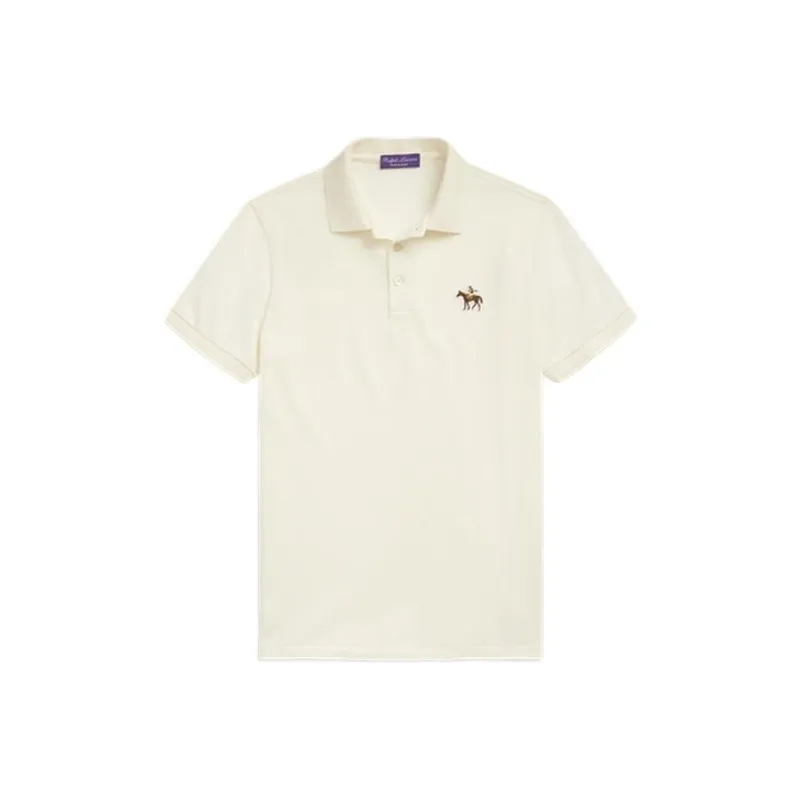 Ralph Lauren Purple Label Polo Bear embroidery Polo Shirt-0