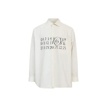 MM6 Maison Margiela Numeric Asymmetric Shirt