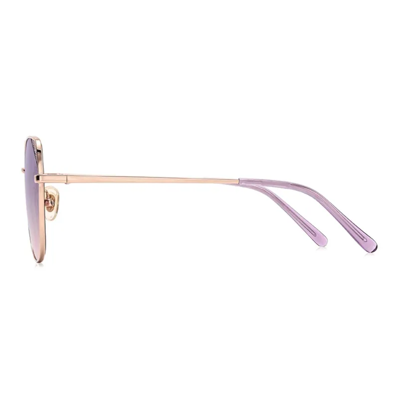 PARIM Metal Cat Eye Sunglasses Kids' Rose Gold-1