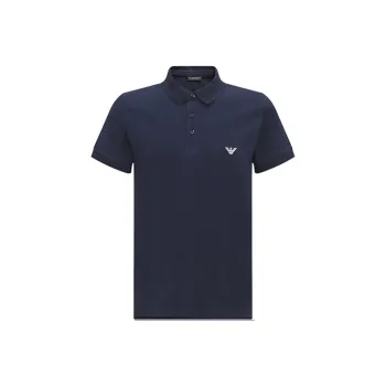 EMPORIO ARMANI SS23 Polo Shirt Men's Navy Blue