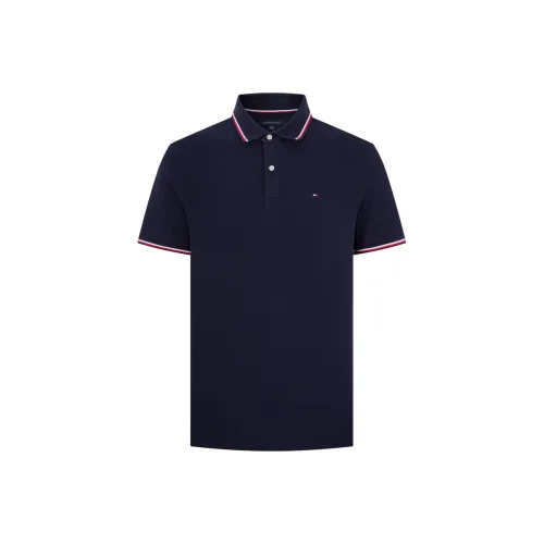 Tommy Hilfiger Polo Shirt Men's Midnight Dark Blue