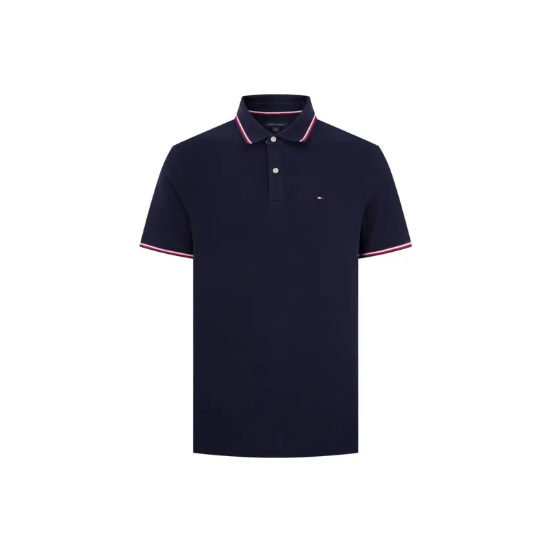 Tommy Hilfiger Polo Shirt Men's Midnight Dark Blue-0