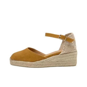 Castañer Carol Wedge Heel High Heels 5cm Women's Brown