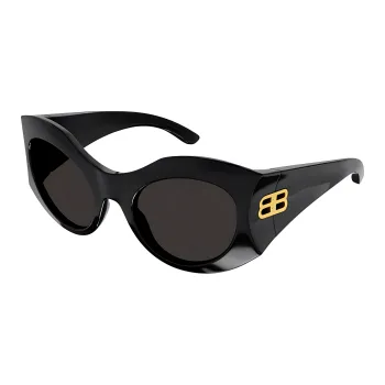 Balenciaga Hourglass Round Sunglasses