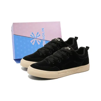 YUZHAOLIN Slip Resistant Waterproof Abrasion Resistant Lightweight Low Top Skateboard Shoes Men's Box