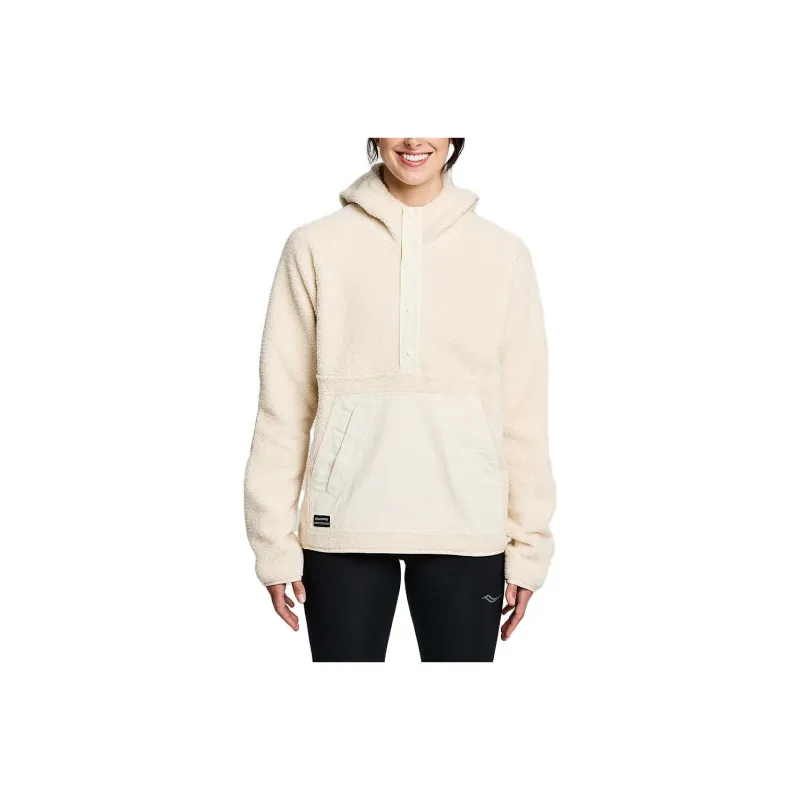 Saucony Recovery Sherpa Sweatshirts Unisex Linen-0