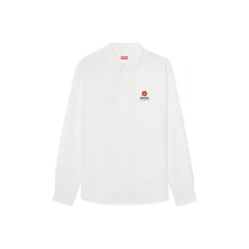 KENZO Boke Flower Embroidered Buttoned Shirt