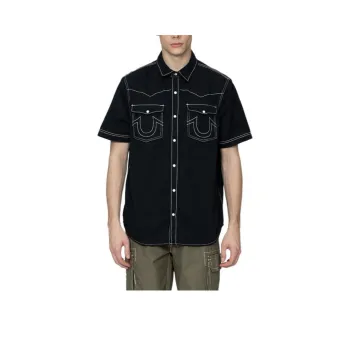 TRUE RELIGION SS24 Shirt Men's Black