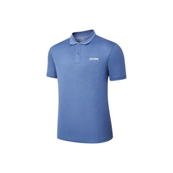 Erke Single Wet Guide Series Polo Shirts Men Melt Ice Blue