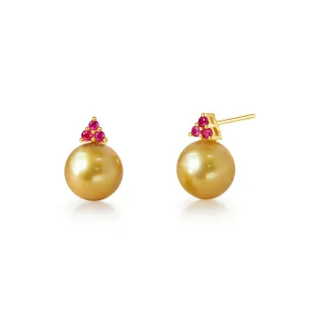 PEARL QUEEN Saltwater Pearl Stud Earrings Women's