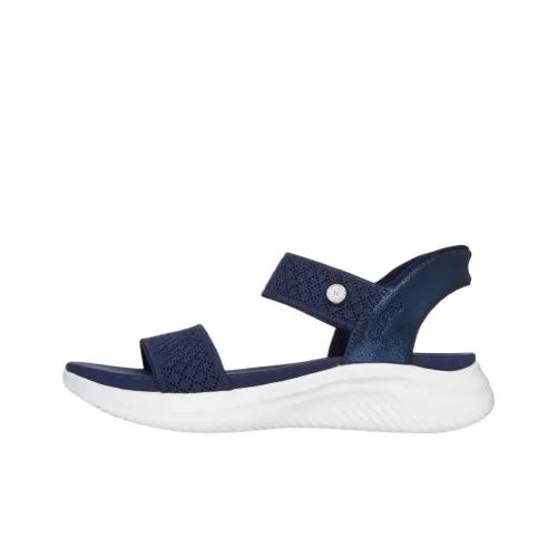 Martha Stewart x Skechers Ultra Flex 3.0 Beach Sandals Women's Blue