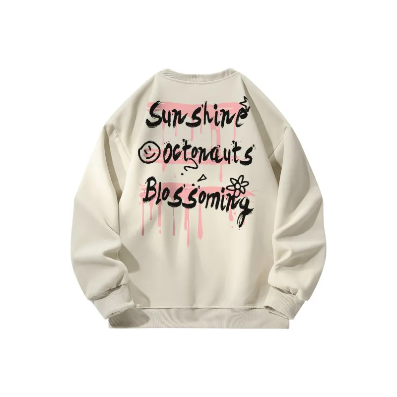 Small Columns Under The Sea Sweatshirt Unisex-12