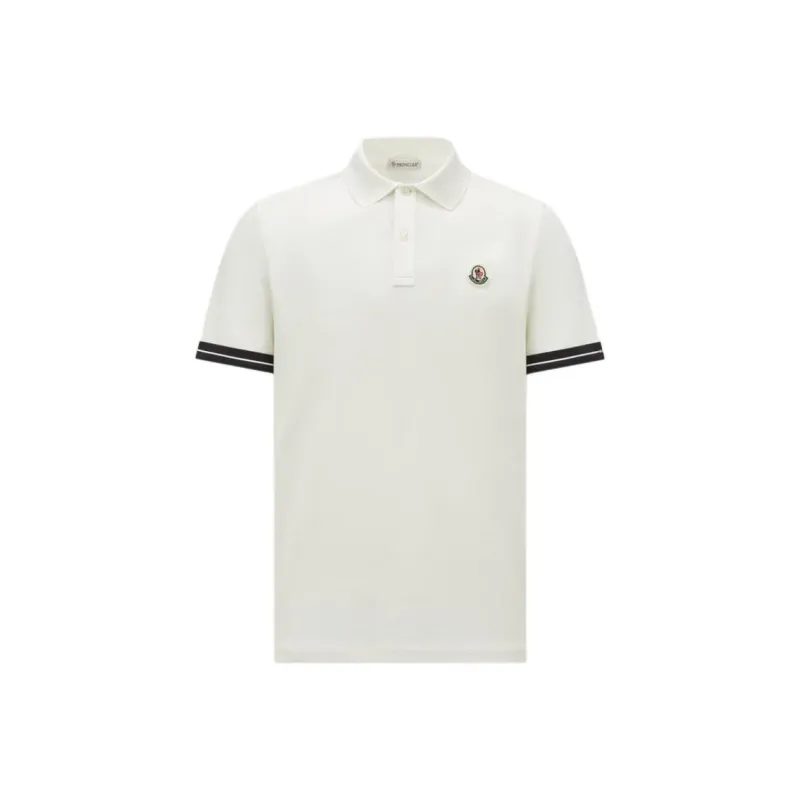 Moncler Logo Piquet Polo Shirt-0