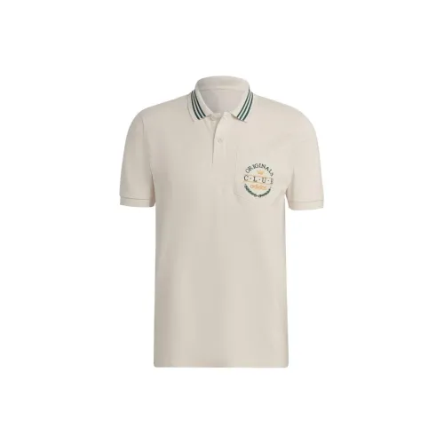 Adidas Polo Shirts Men White