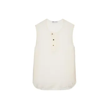 ZARA Shirts Men Cream