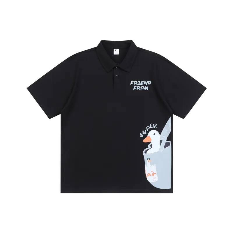 GOOSELIAR Polo Shirts Unisex-6