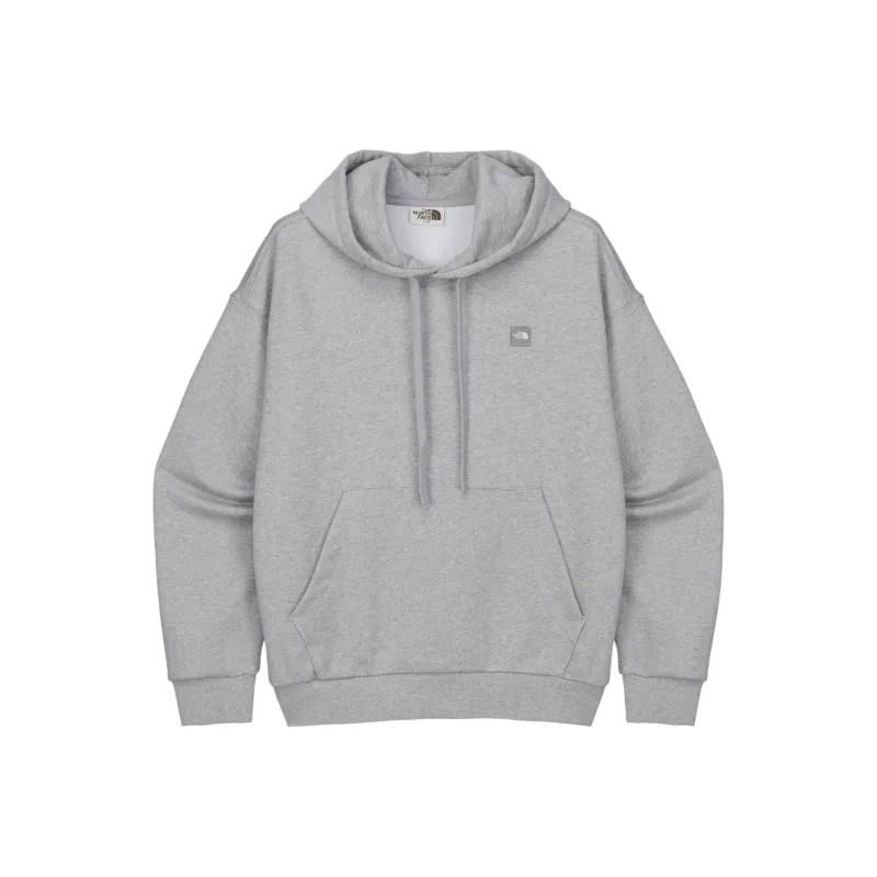THE NORTH FACE Mini Box Logo Hood Pullover Sweatshirt Men's Gray-0