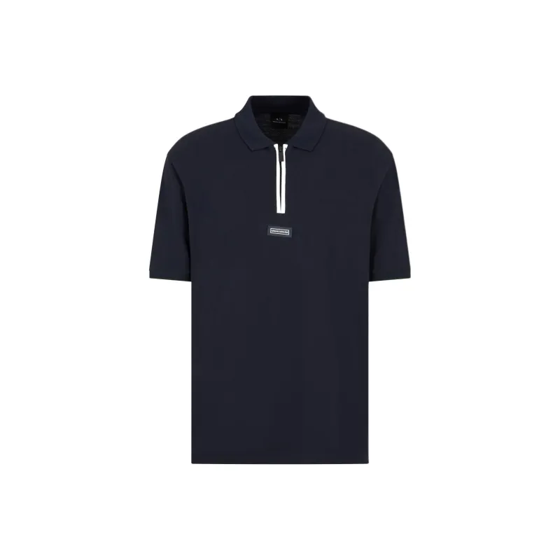 ARMANI EXCHANGEAE Polo Shirt Men's Marine Blue-0
