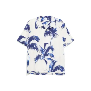 Blue Sky Inn Palm Shirt