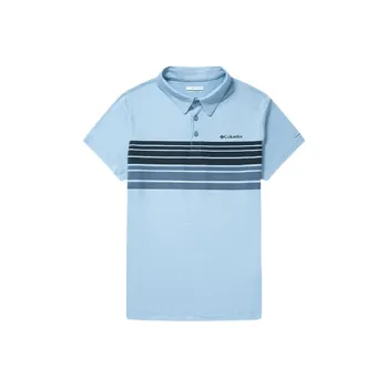Columbia Polo Shirts Men Blue