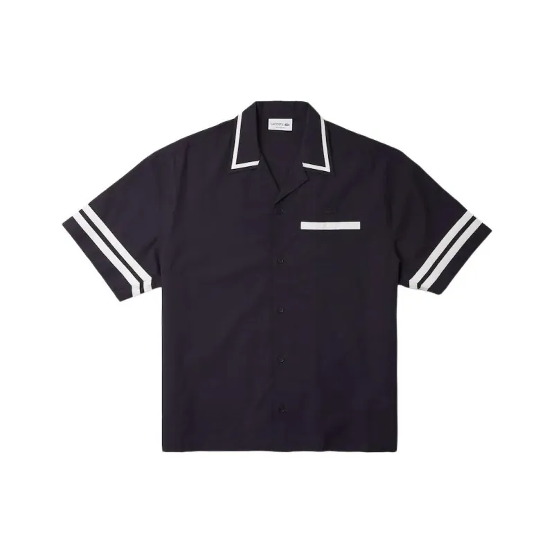 LACOSTE Shirt Men's Marine Blue-0