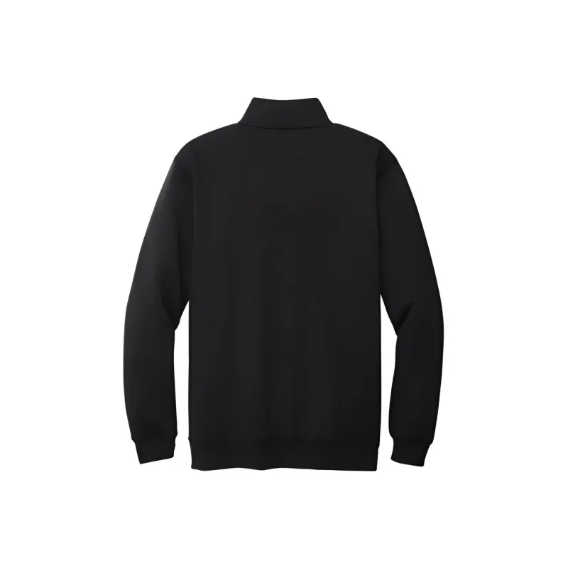 Carhartt Midweight Zip Mock Neck Sweatshi Black Shirt Men's-1