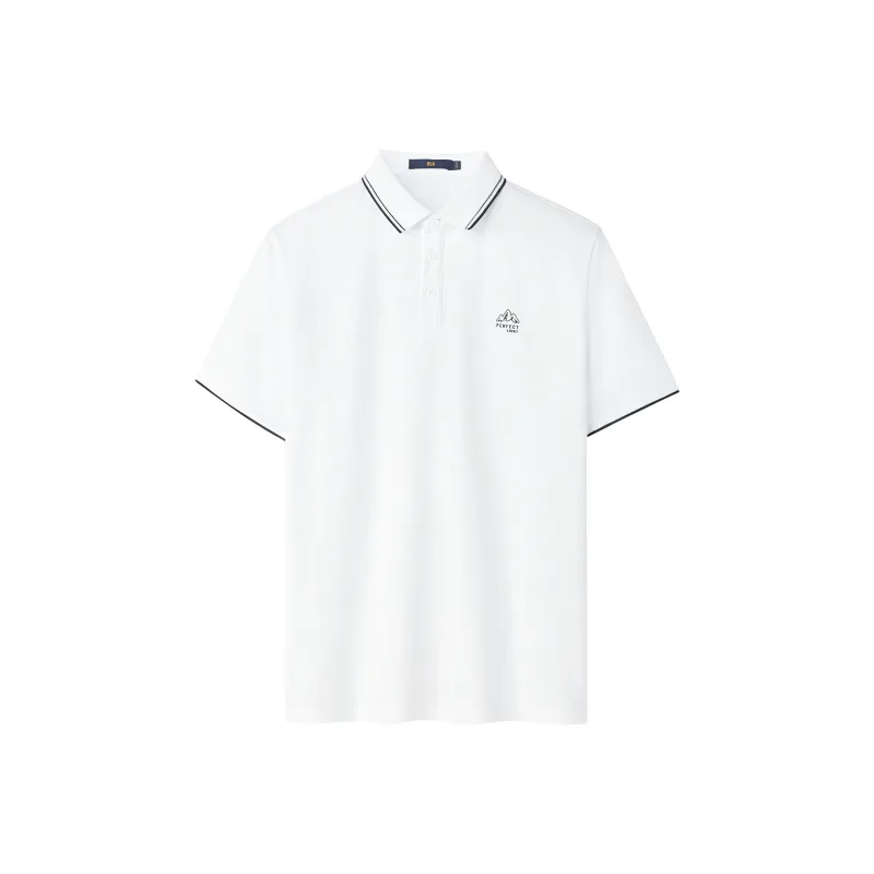 HLA Polo Shirt Men's Raw White K5-0