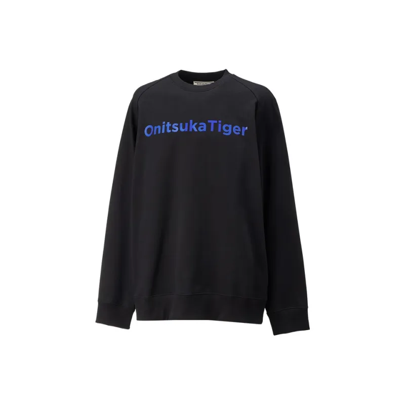 Onitsuka Tiger Sweatshirt Unisex Black-0