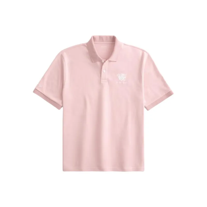 Hollister Polo Shirt Men's Pink-0