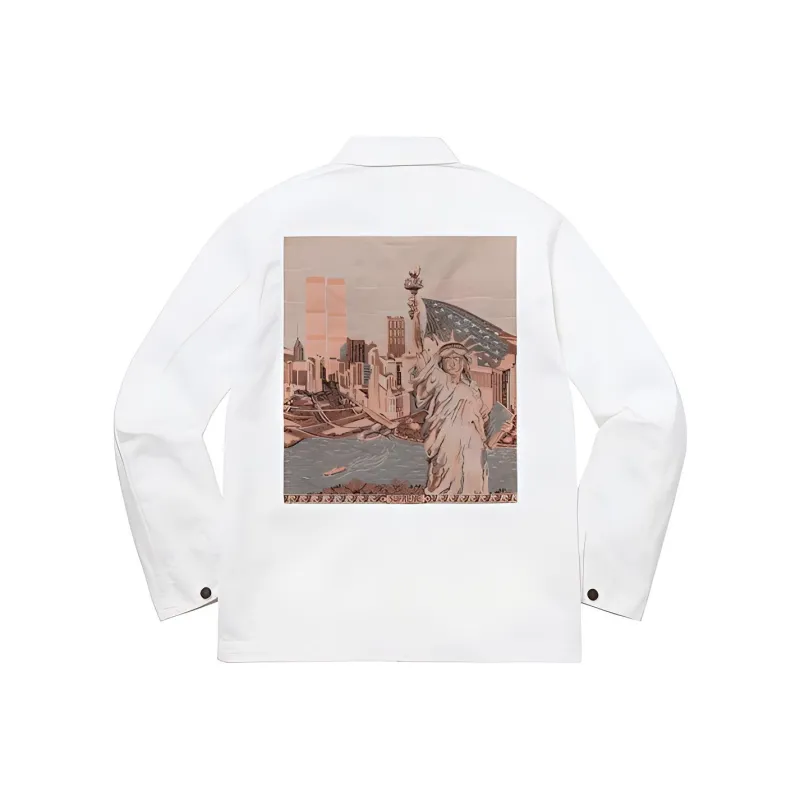 Supreme Ny Tapestry Denim Chore Coat-1