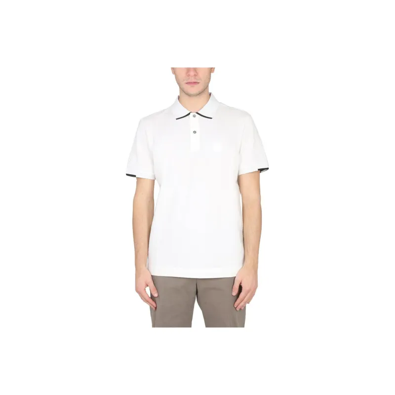 C.P.Company Polo Shirt Men's White-0