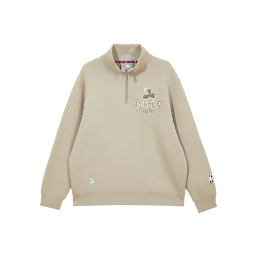 JACK JONES· x NBA Sweatshirt Men's Khaki