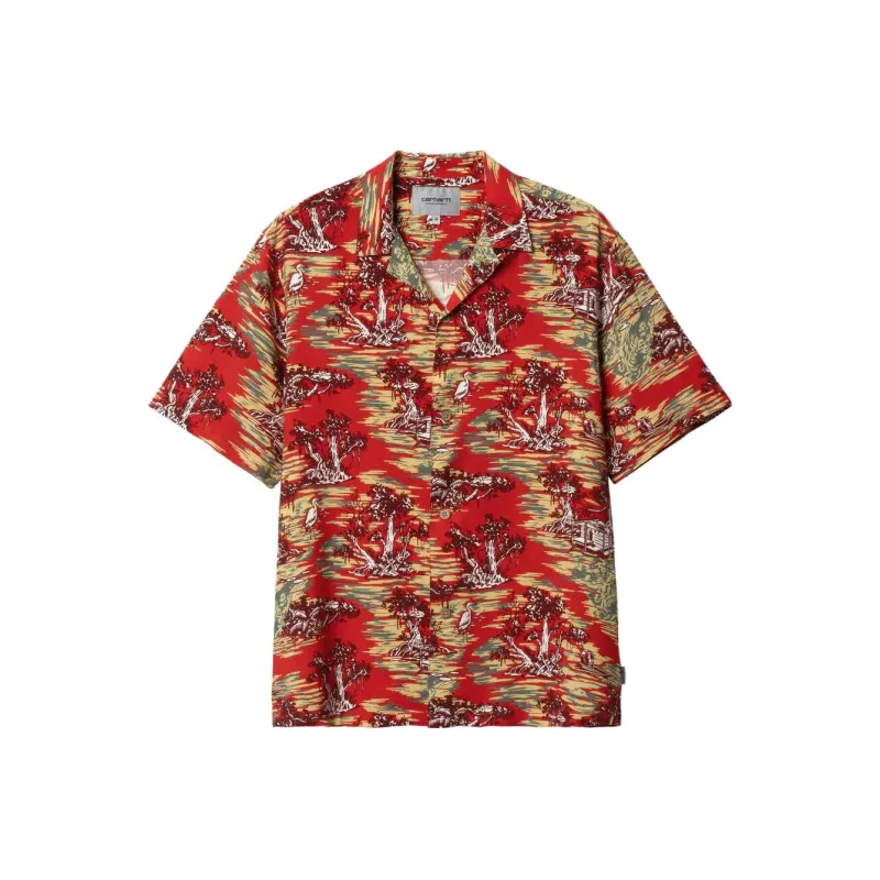 Carhartt WIP Shirts Men Red-0