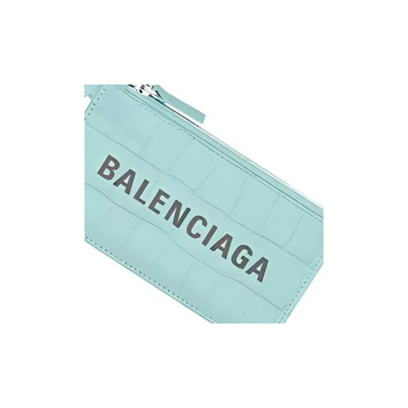 Balenciaga Cow Leather Card Holder Card Holder Women's Mint Green-3