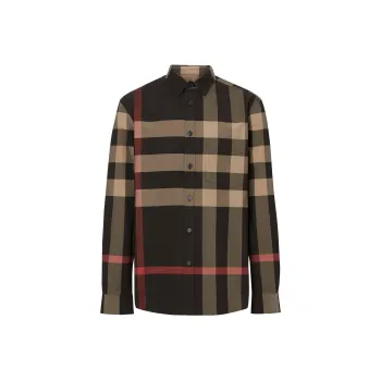 Burberry Shirts Men Black
