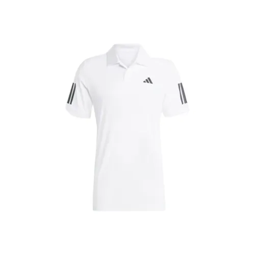 Adidas 3-StripesTennis Polo Shirt Men's White