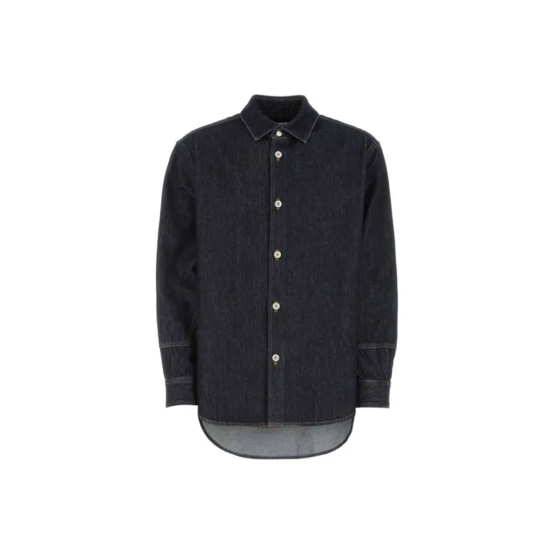 LOEWE Shirts Men Blue-0