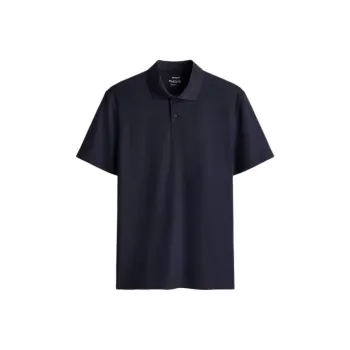 H&M Polo Shirt Men's Marine Blue