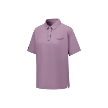 Skechers GODRI Polo Shirt Men's Ripe Grape Purple